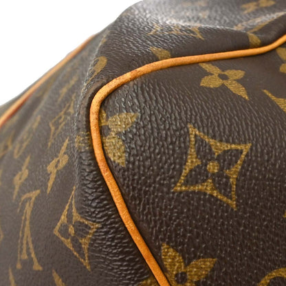 Louis Vuitton Keepall Monogram Canvas, Brown, Canvas, Travel Bag