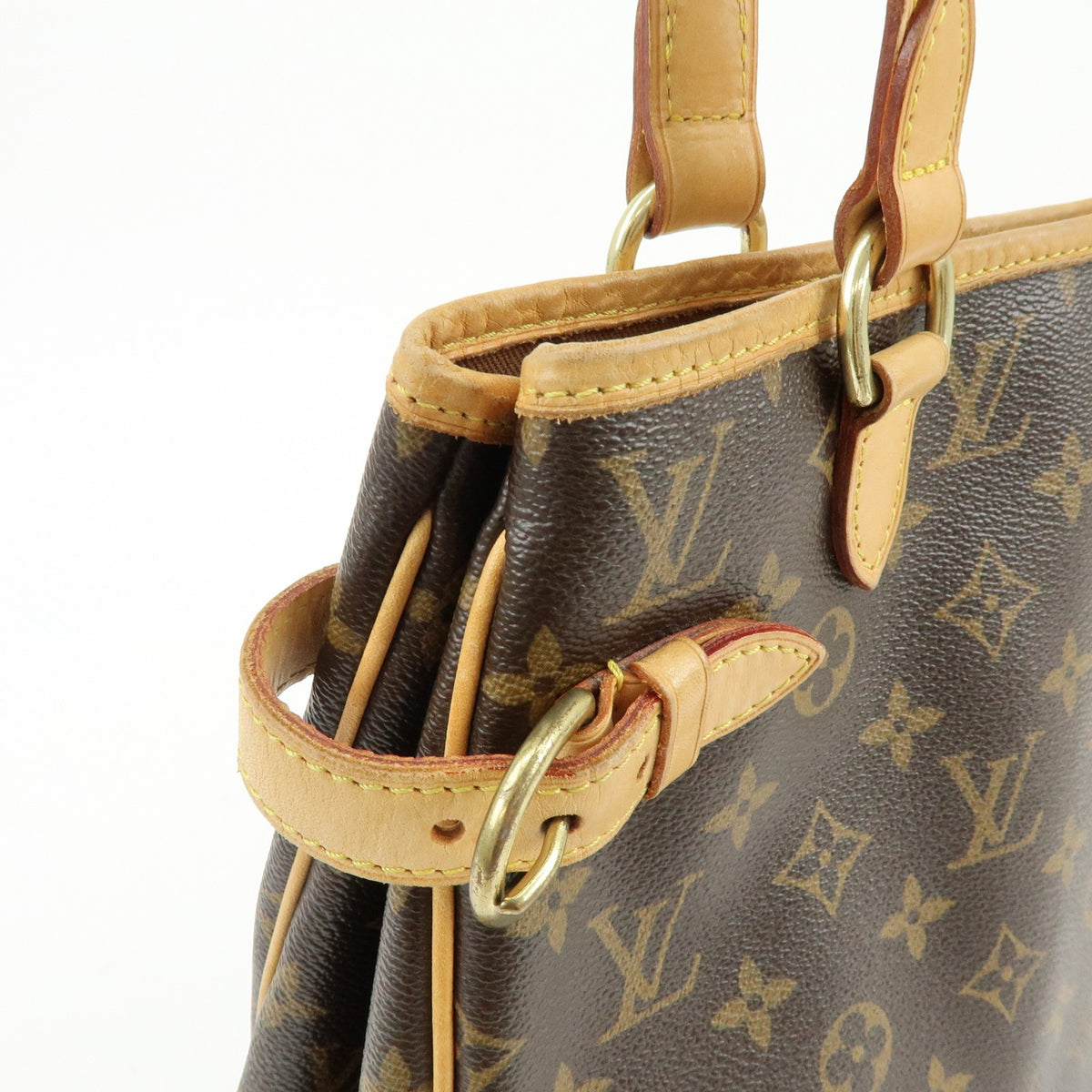 Louis Vuitton Batignolles Monogram Canvas, Brown, Canvas, Tote Bag