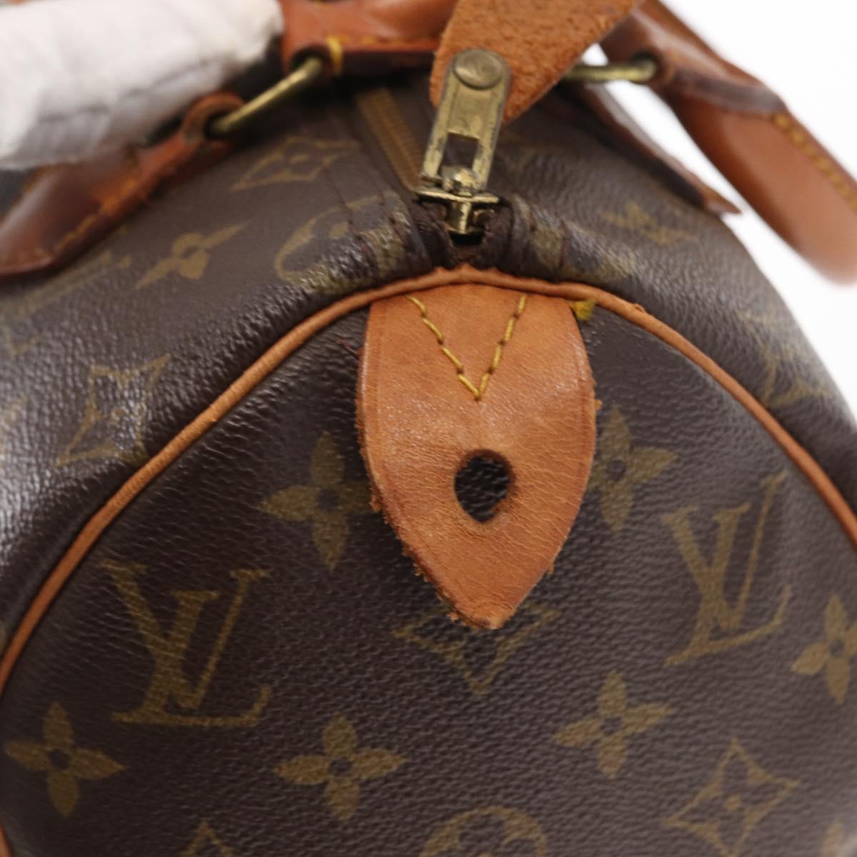 Louis Vuitton Speedy Bandouliere Bag Monogram Canvas, BROWN, CANVAS, Handbag