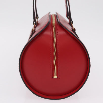 Louis Vuitton Soufflot Epi Leather, Red, Leather, Tote Bag