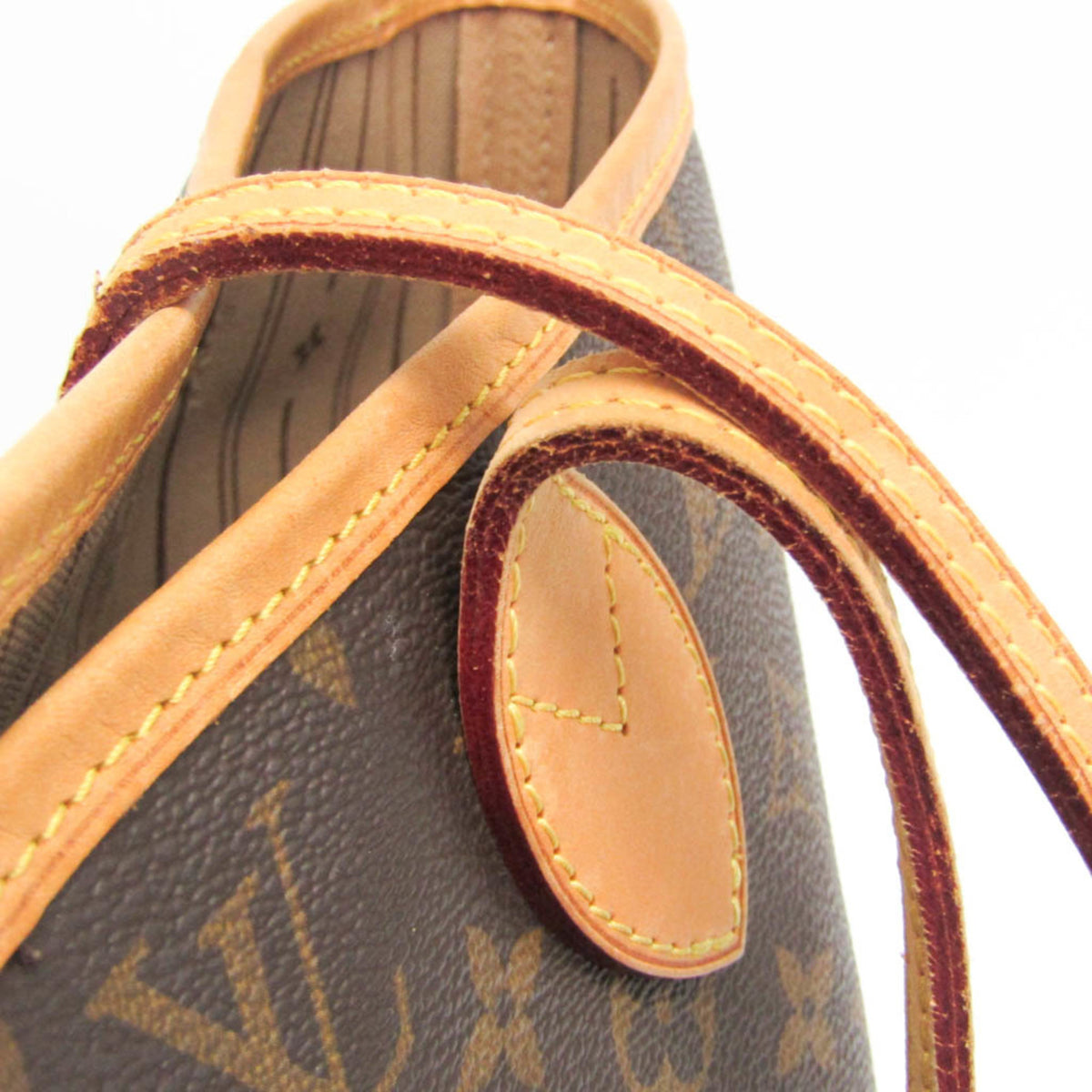 Louis Vuitton Neverfull Monogram Canvas, Brown, Canvas, Tote Bag