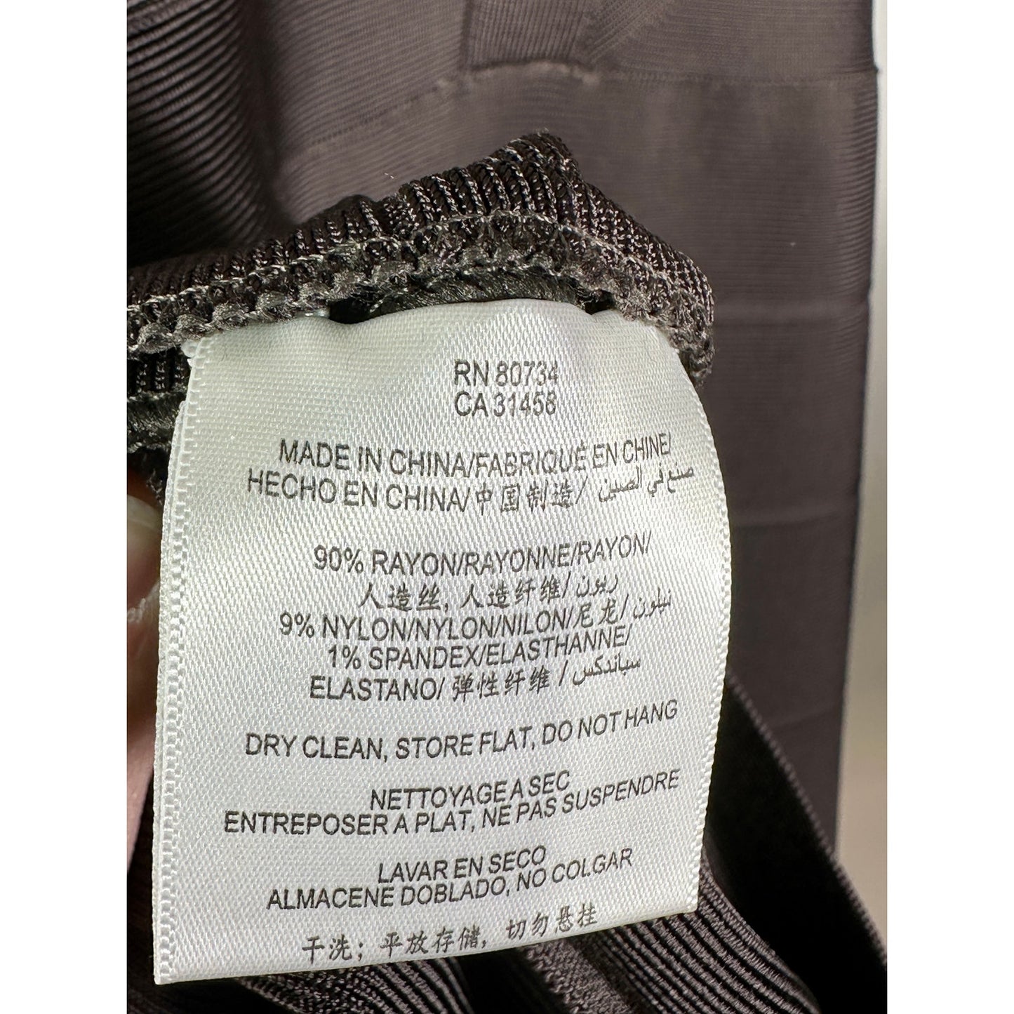 ARMANI JEANS Studded Denim Mini Dress