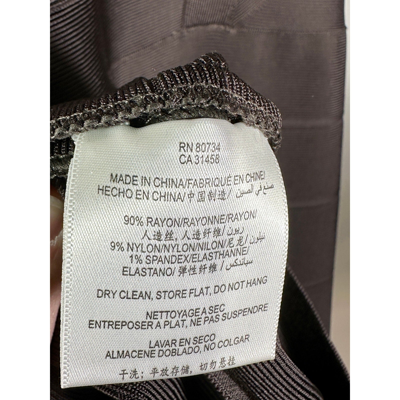ARMANI JEANS Studded Denim Mini Dress