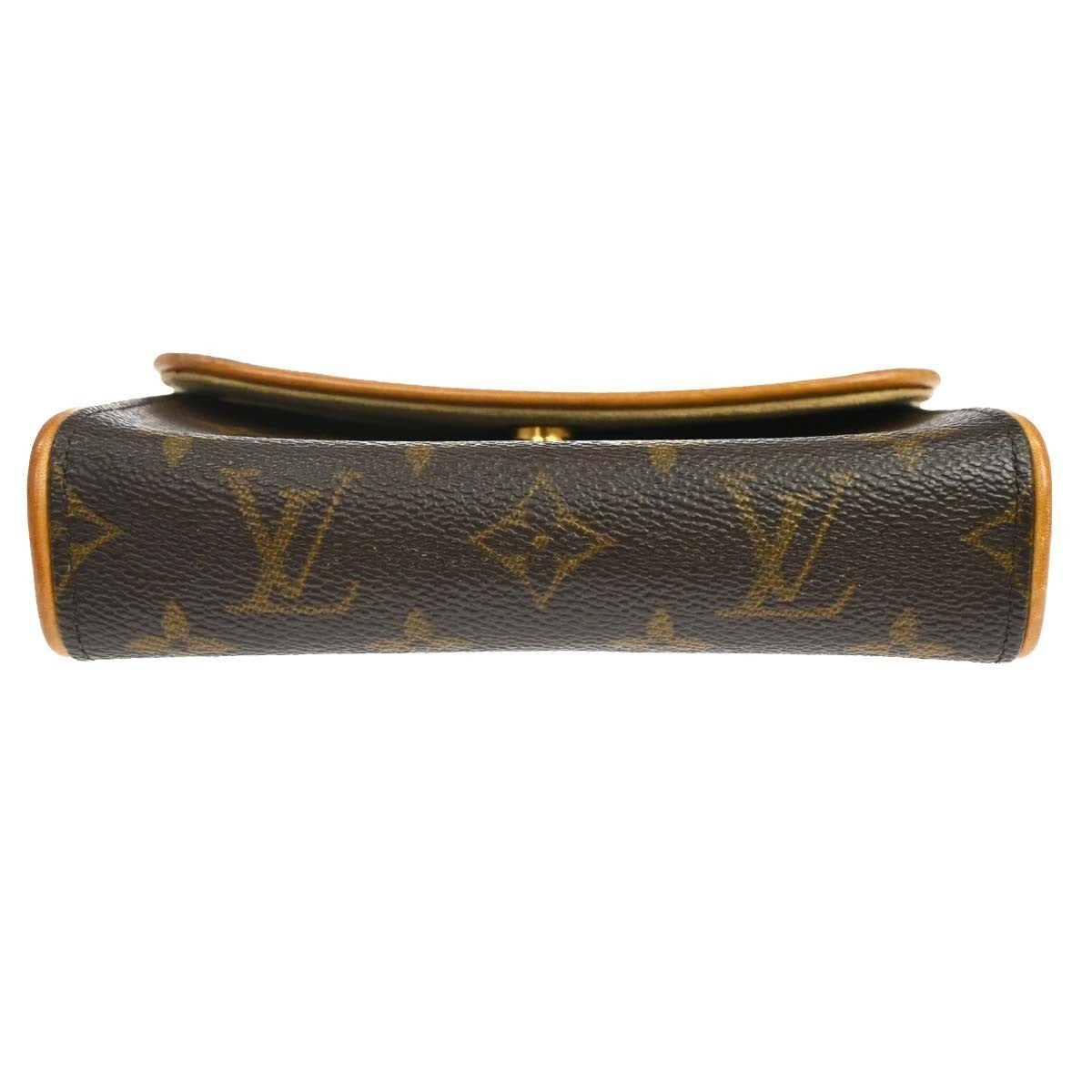 Louis Vuitton Florentine Waist Monogram Canvas, Brown, Canvas, Clutch