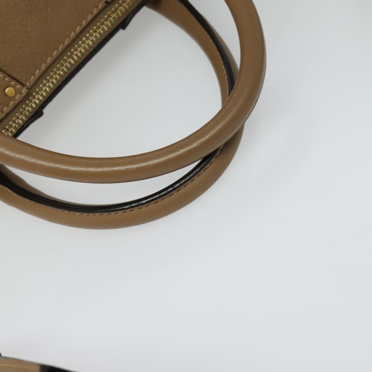 Chloe Hailey Leather, Beige, Leather, Handbag