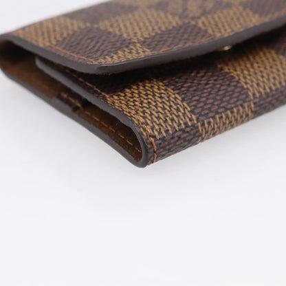 Louis Vuitton Cuff Case Monogram Damier, Brown, Canvas, Wallet