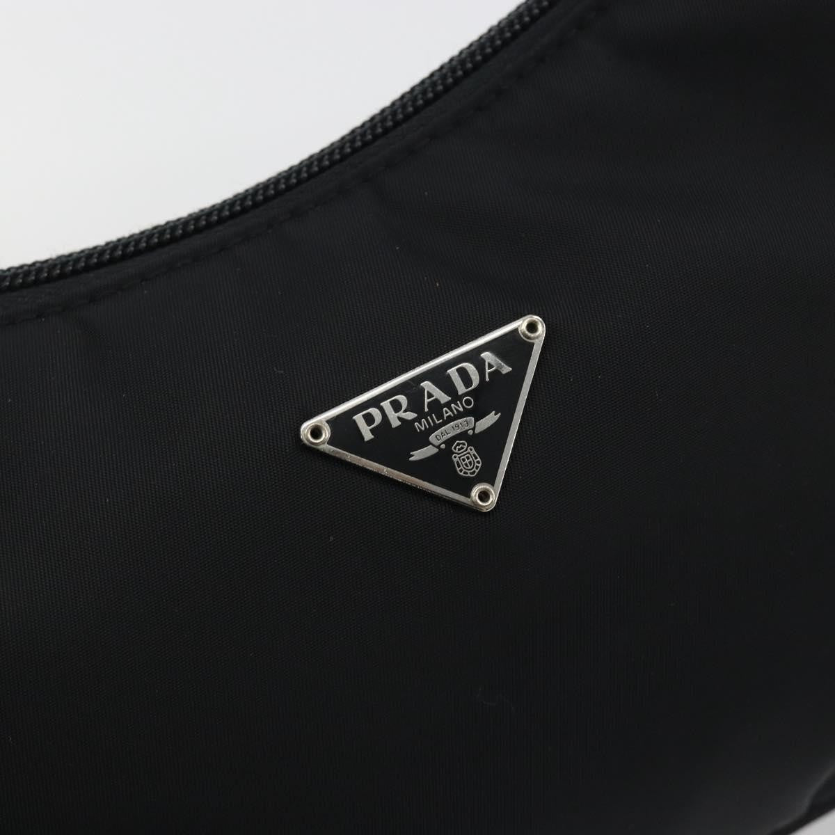 Prada Hobo Tessuto, Black, Nylon, Handbag