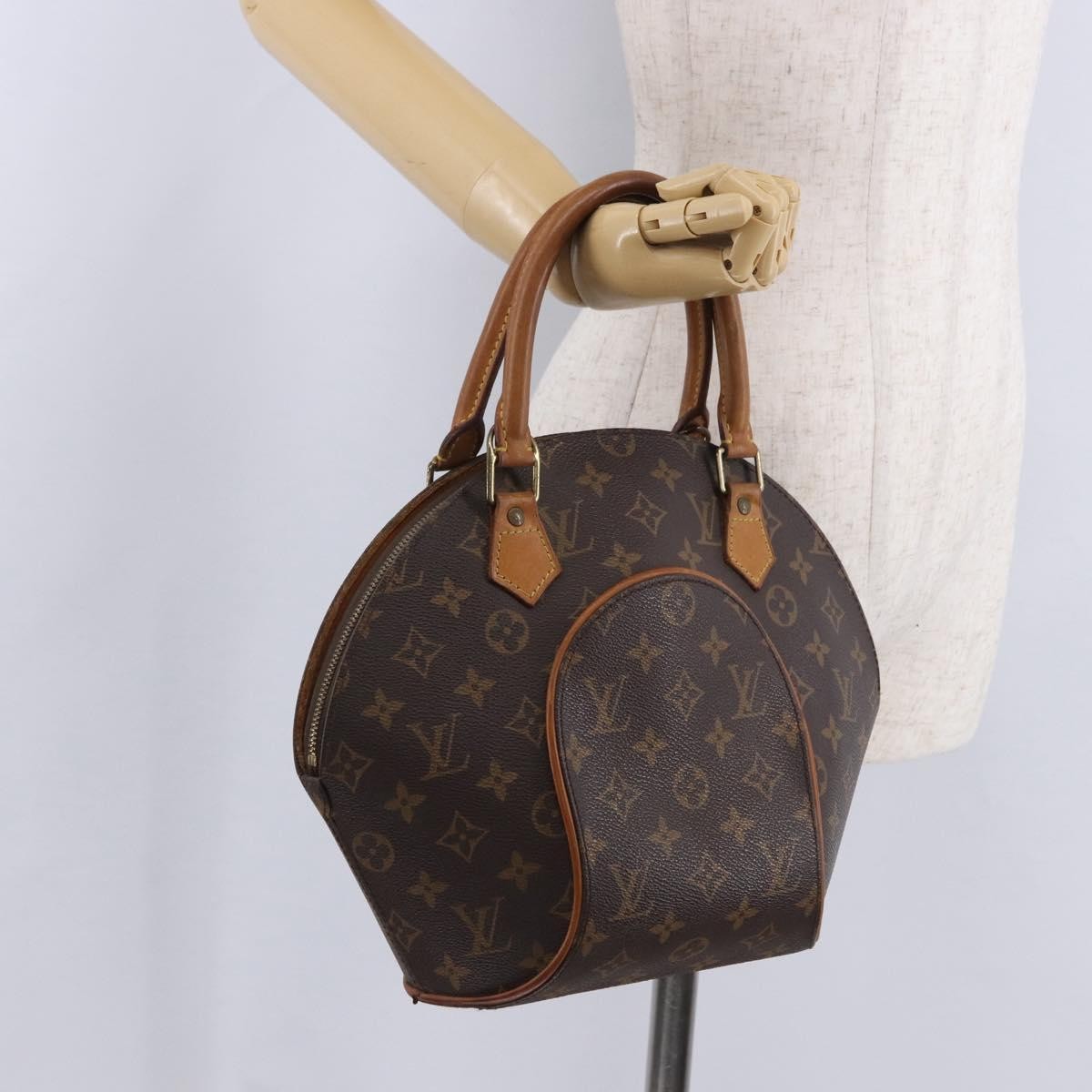 Louis Vuitton Ellipse Monogram, Brown, Canvas, Handbag