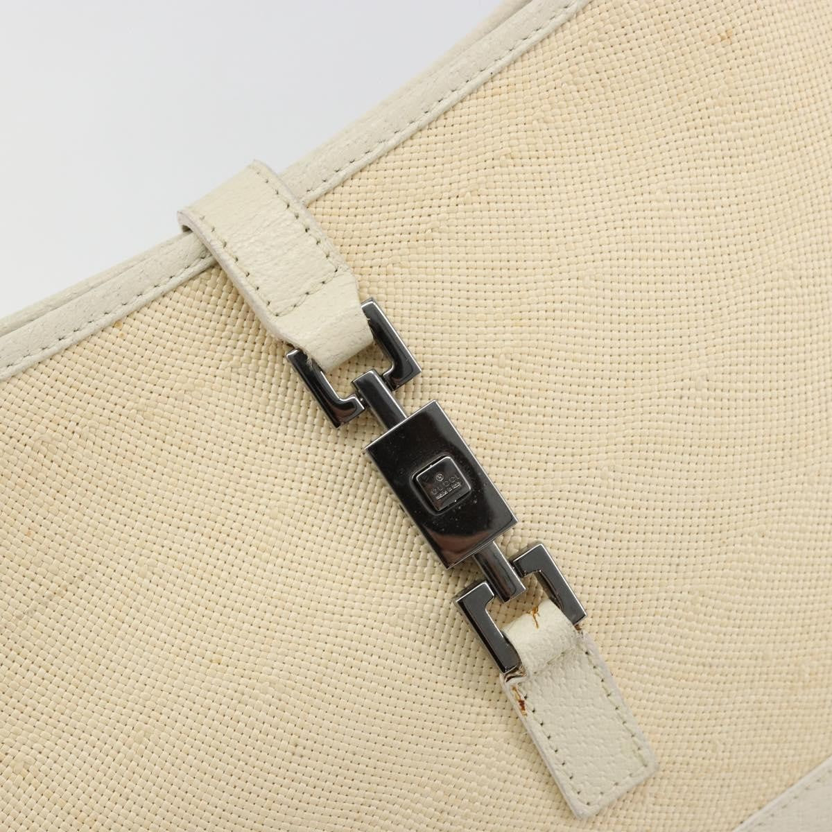 Gucci Jackie Hobo GG Canvas, Beige, Canvas, Shoulder Bag