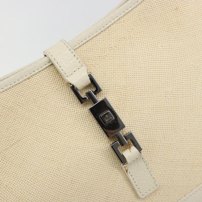 Gucci Jackie Hobo GG Canvas, Beige, Canvas, Shoulder Bag