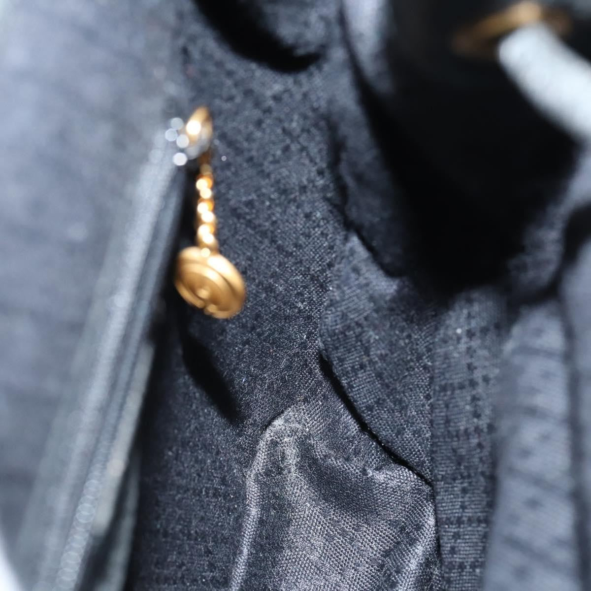 Gucci Vintage Bamboo Suede, Black, Suede, Backpack