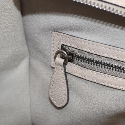 Celine Luggage Smooth Leather, Beige, Leather, Handbag