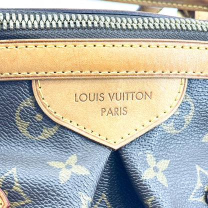 Louis Vuitton Palermo Monogram Canvas, Brown, Canvas, Handbag