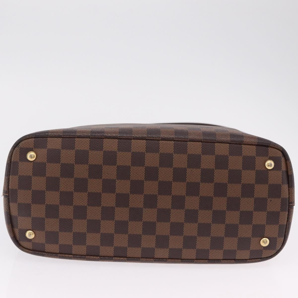 Louis Vuitton Kensington Damier, Brown, Canvas, Handbag