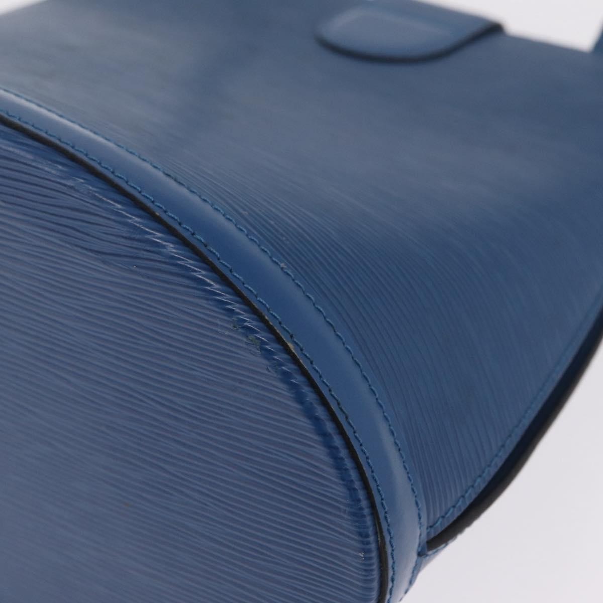 Louis Vuitton Cluny Epi Leather, Blue, Leather, Shoulder Bag