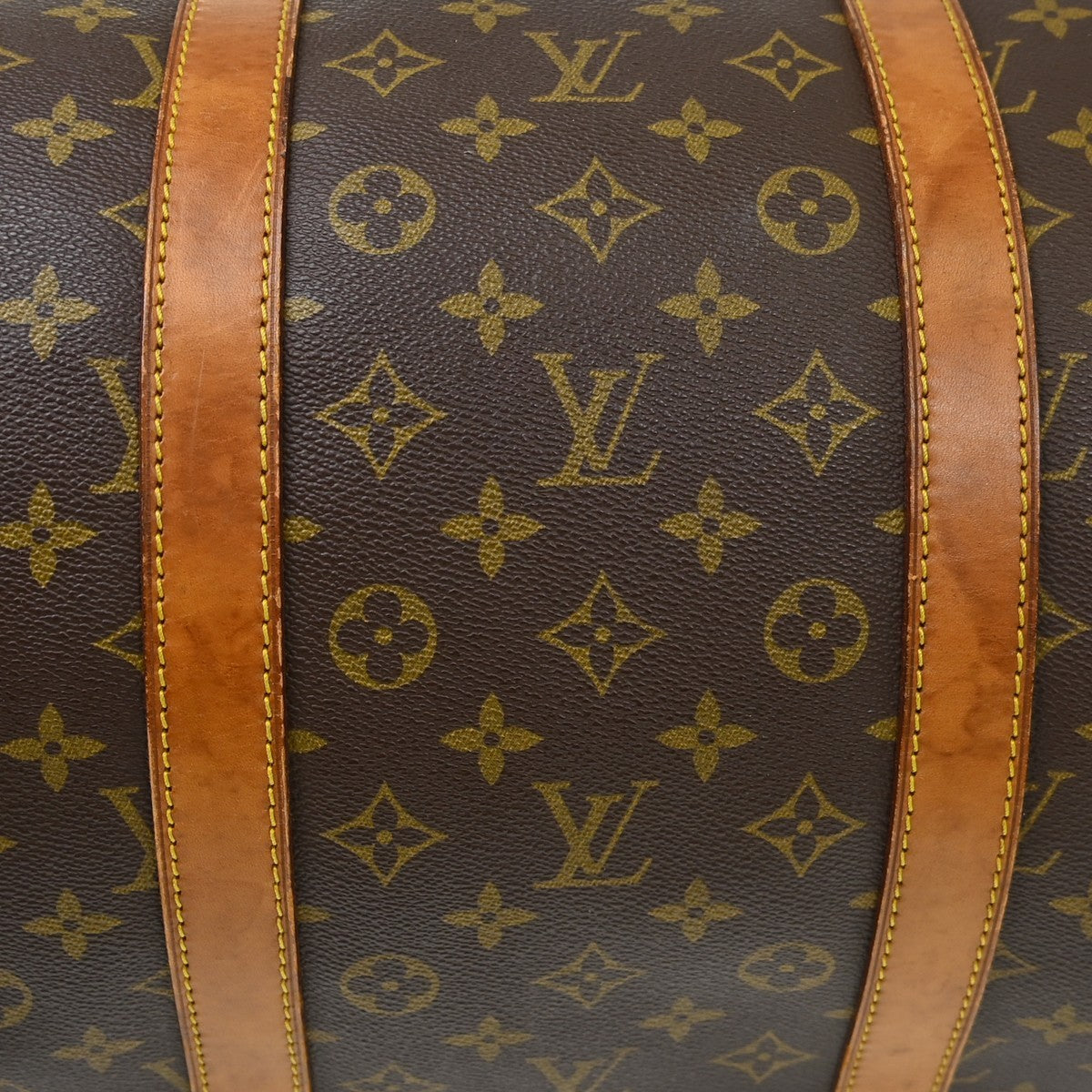 Louis Vuitton Keepall Monogram Canvas, Brown, Canvas, Travel Bag