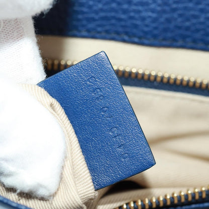 Chloe Aby Day Leather, Blue, Leather, Handbag