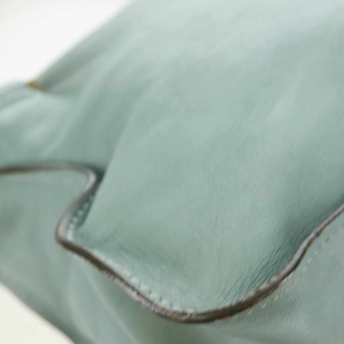 Chloe Marcie Top Handle Leather, Green, Leather, Handbag