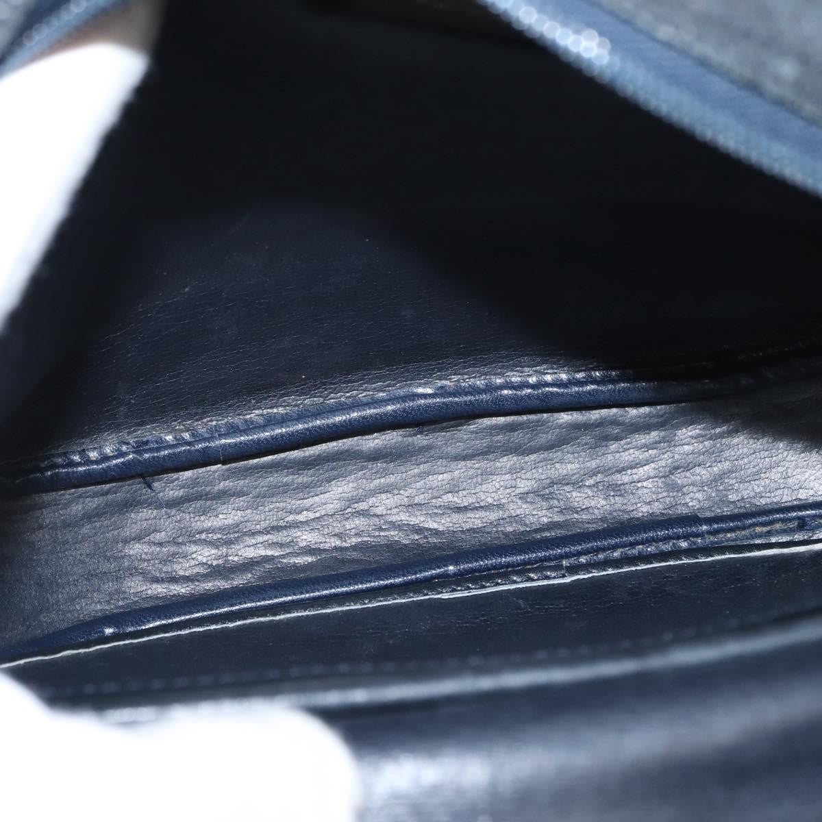 Christian Dior Vintage Leather, Navy, Leather, Shoulder Bag