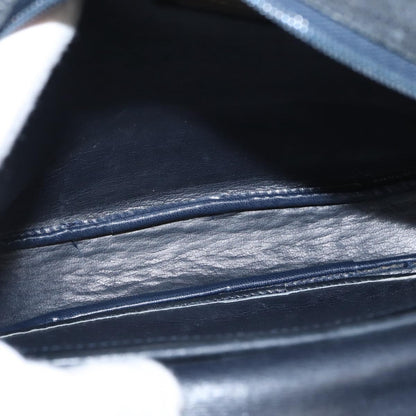 Christian Dior Vintage Leather, Navy, Leather, Shoulder Bag