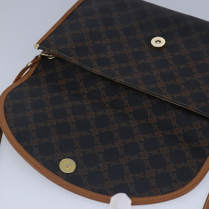 Bally Vintage Leather, Black, Leather, Shoulder Bag