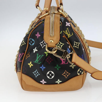 Louis Vuitton Courtney Monogram Multicolor, Black, Canvas, Handbag