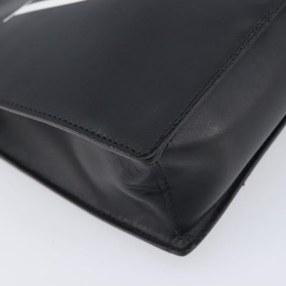 Valentino Garavani VLTN Wristlet Clutch Printed Leather, Black, Leather, Clutch
