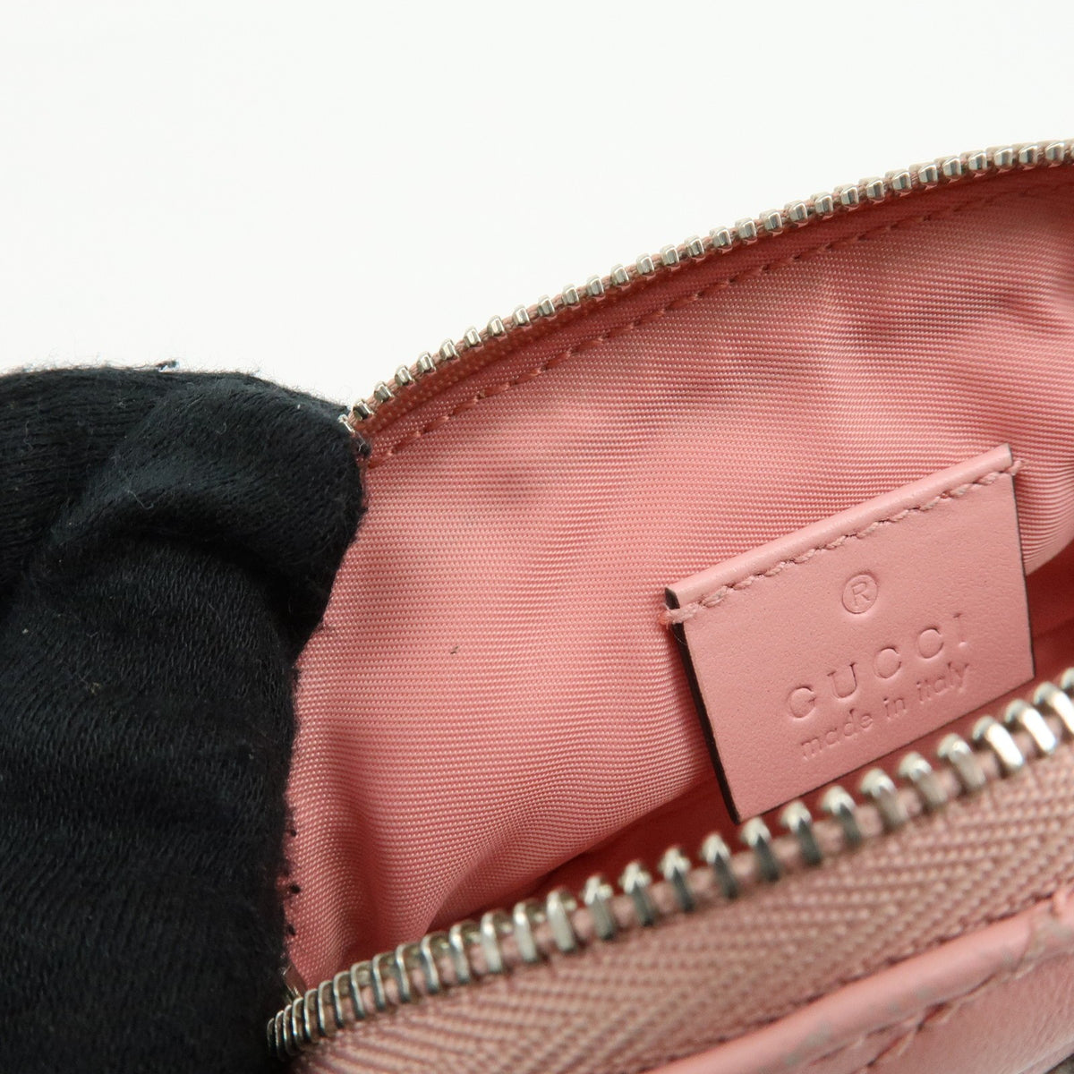 Gucci GG Marmont Key Matelasse Leather, Pink, Leather, Clutch