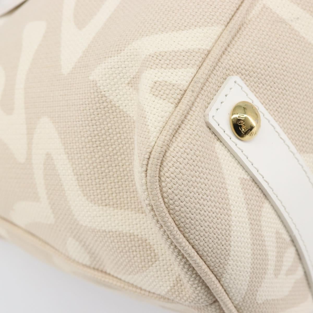 Louis Vuitton Tahitienne Cabas Canvas, Beige, Canvas, Tote Bag