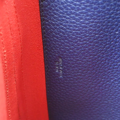 Loewe Anagram Leather, Blue, Leather, Shoulder Bag