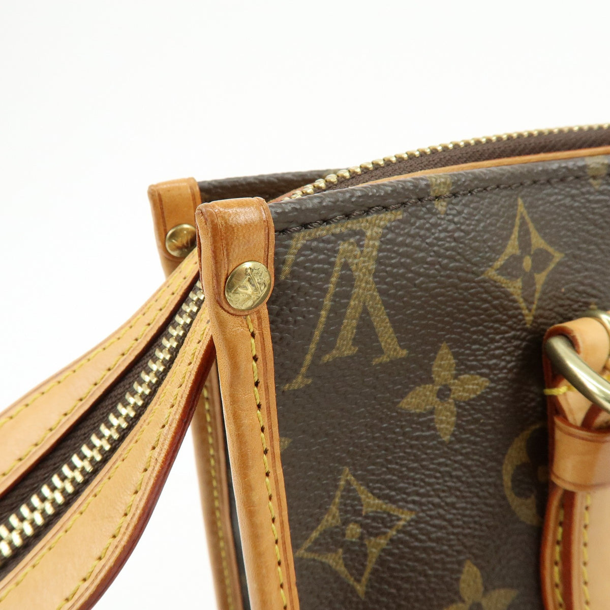 Louis Vuitton Popincourt Monogram Canvas, Brown, Canvas, Shoulder Bag