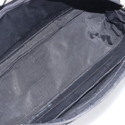 Burberry Nova Check Leather and Nylon, Black, Leather, Handbag