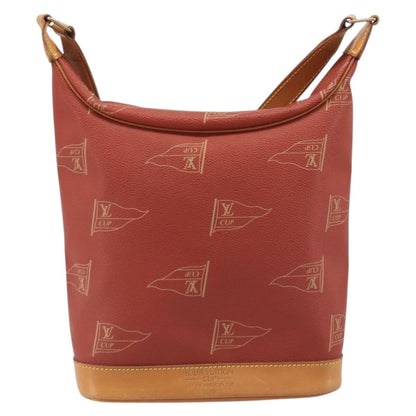 Louis Vuitton Cup le touquet Cup Canvas, Red, Canvas, Shoulder Bag