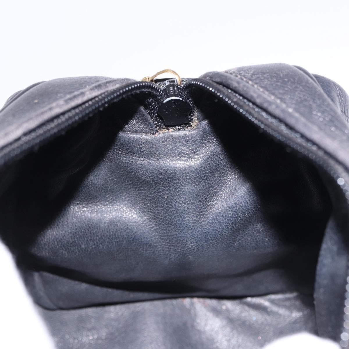 Gucci Shoulder Leather, Black, Leather, Shoulder Bag