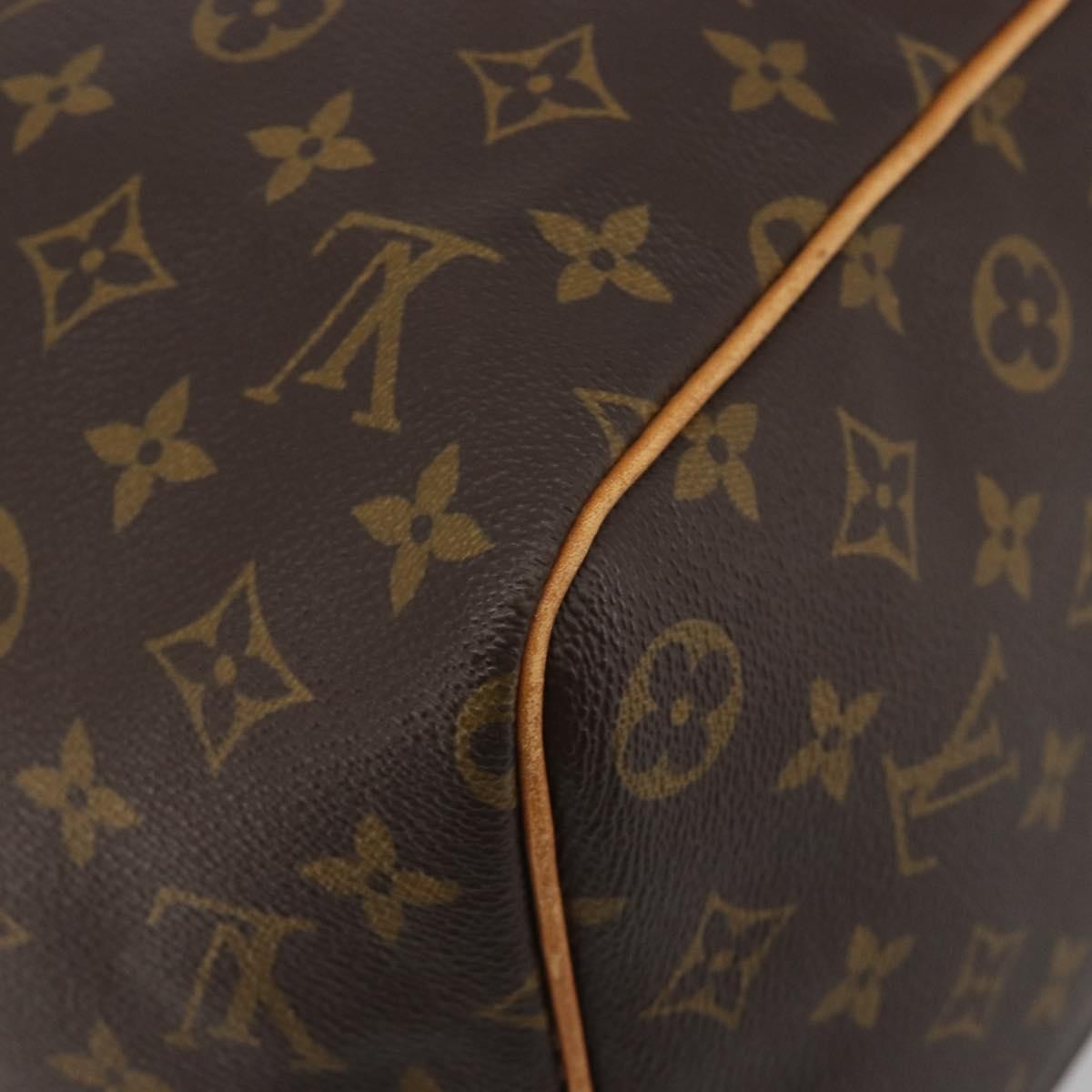 Louis Vuitton Keepall Monogram, Brown, Canvas, Travel Bag