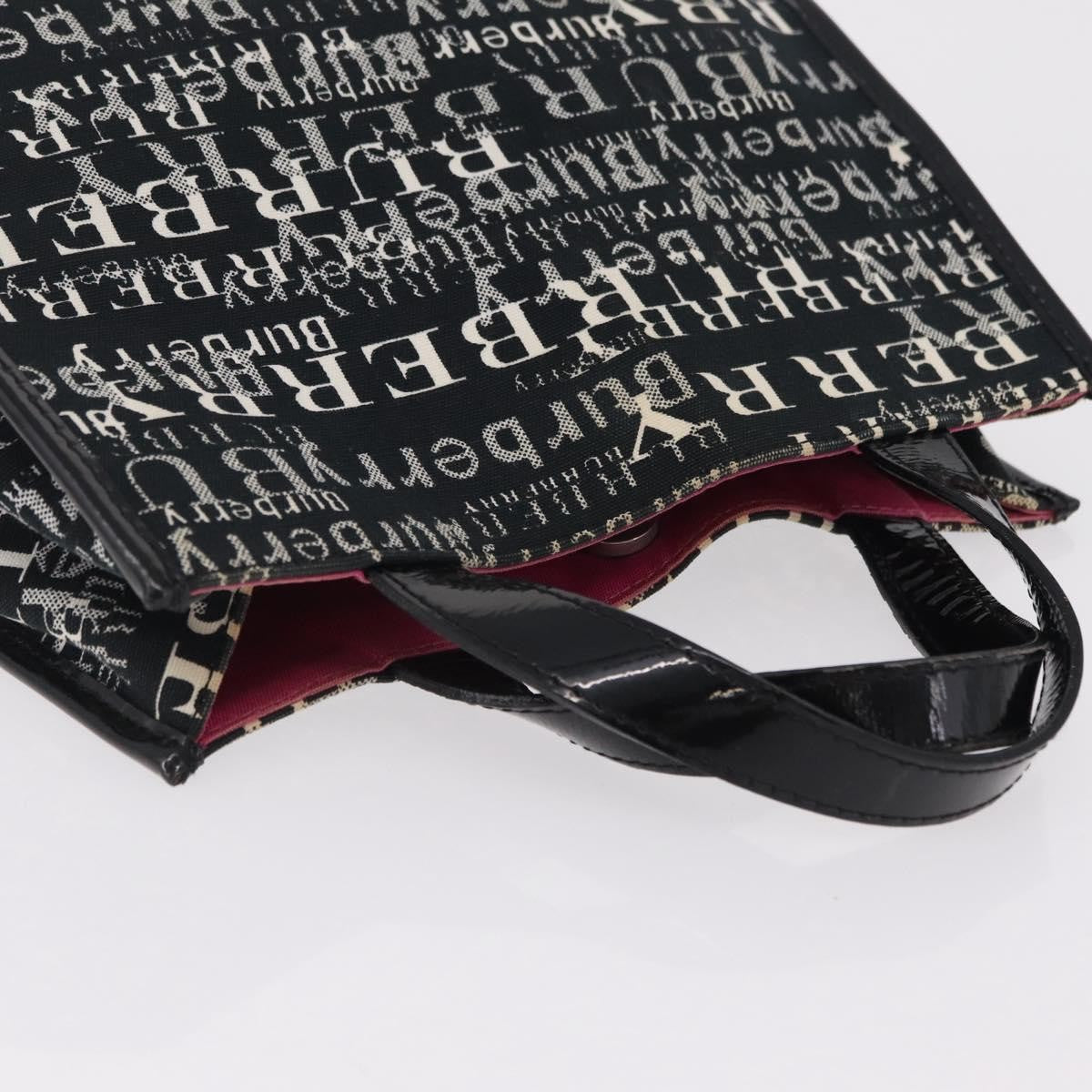 Burberry Logo Trench Nylon, Black, Canvas, Tote Bag