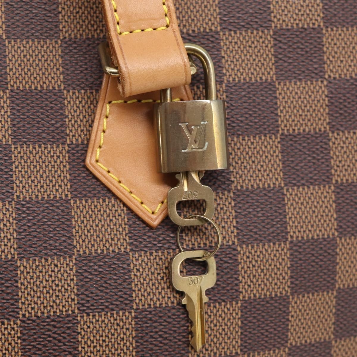 Louis Vuitton Chelsea Centenaire Damier, Brown, Canvas, Handbag