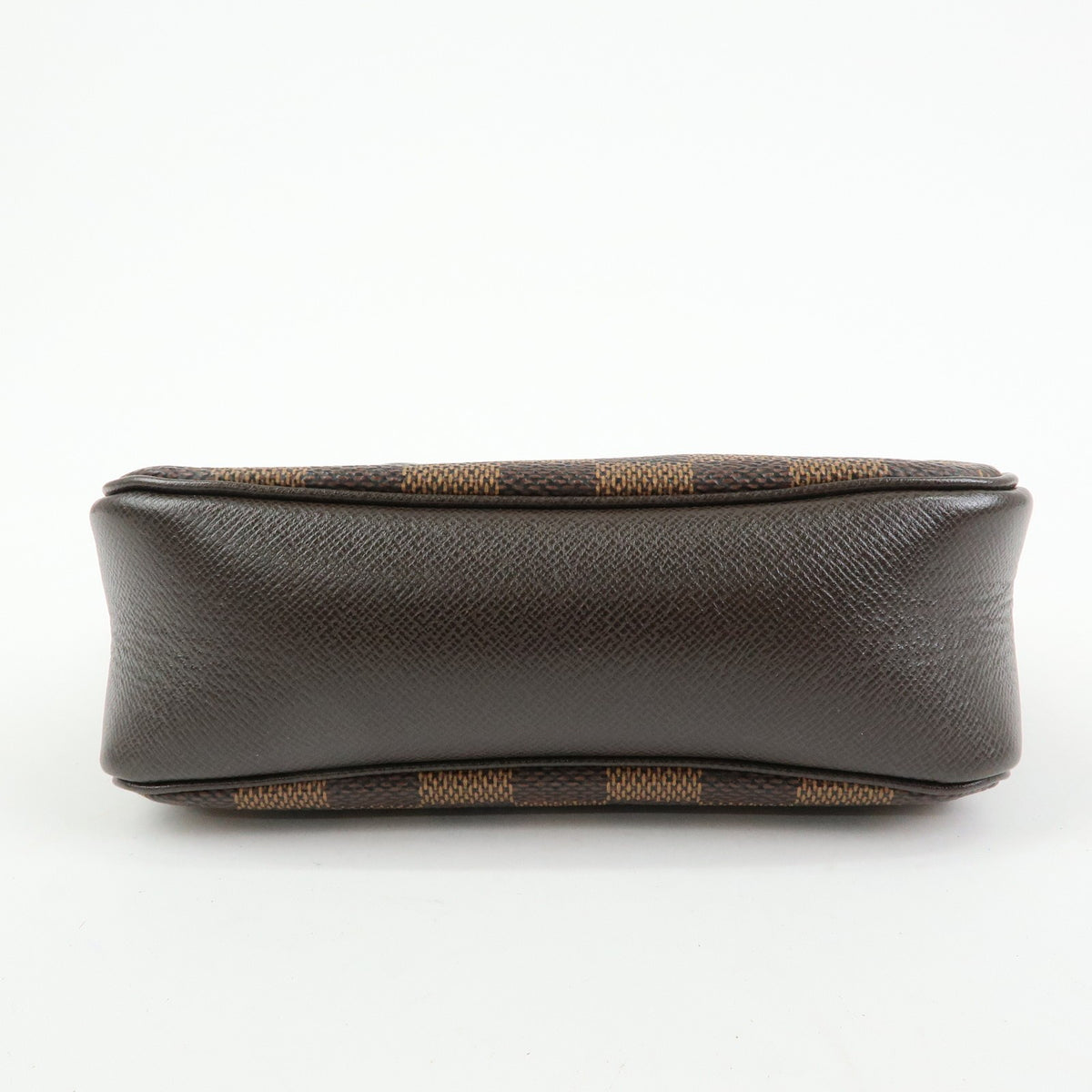 Louis Vuitton Trousse Make Up Damier, Brown, Canvas, Clutch