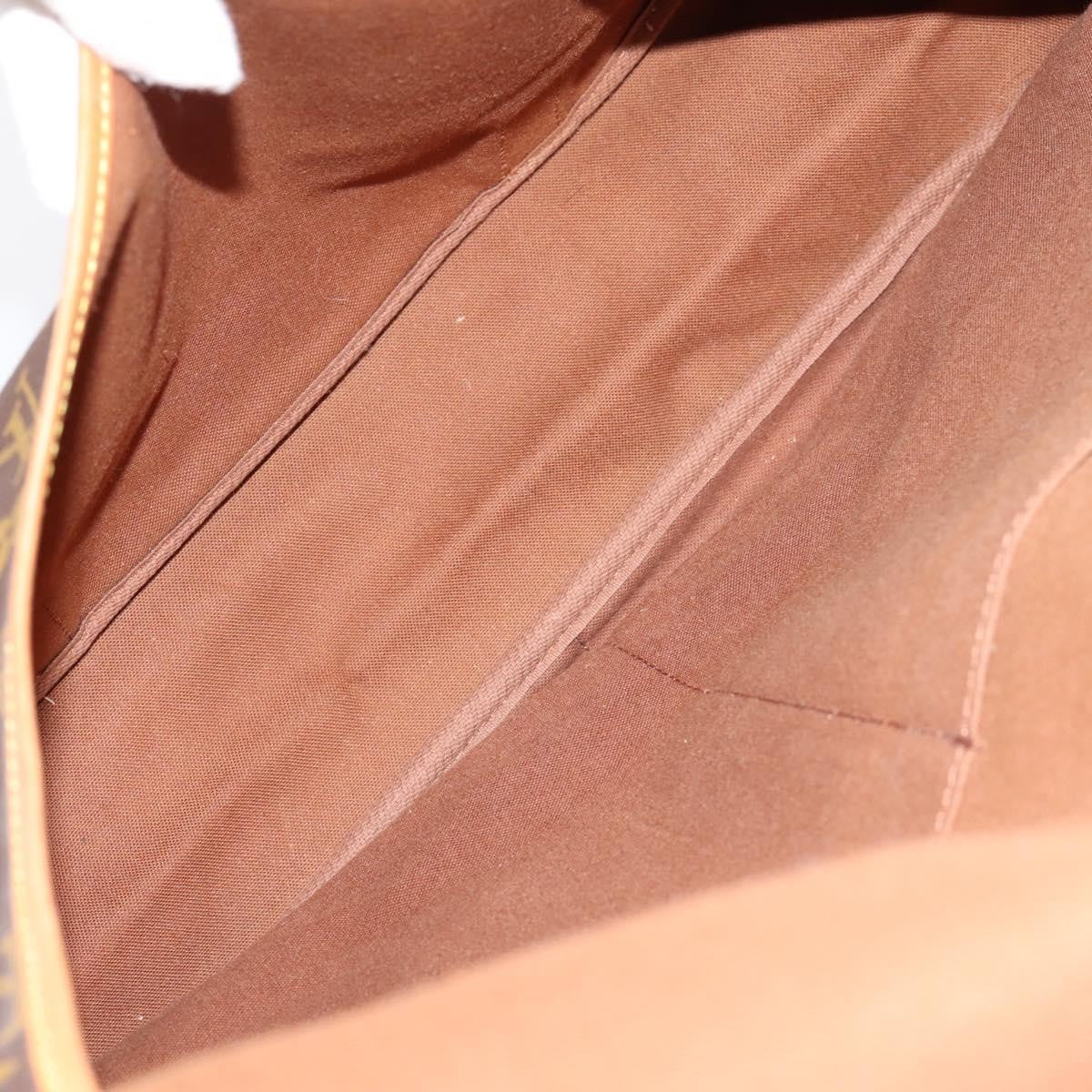 Louis Vuitton Saumur Monogram Canvas, Brown, Canvas, Shoulder Bag