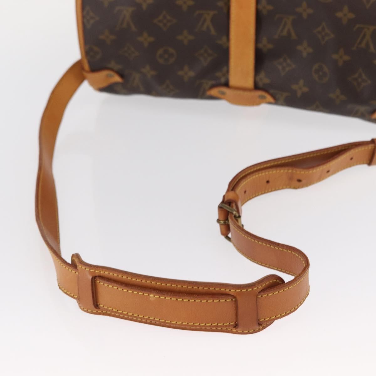 Louis Vuitton Saumur Monogram Canvas, Brown, Canvas, Shoulder Bag