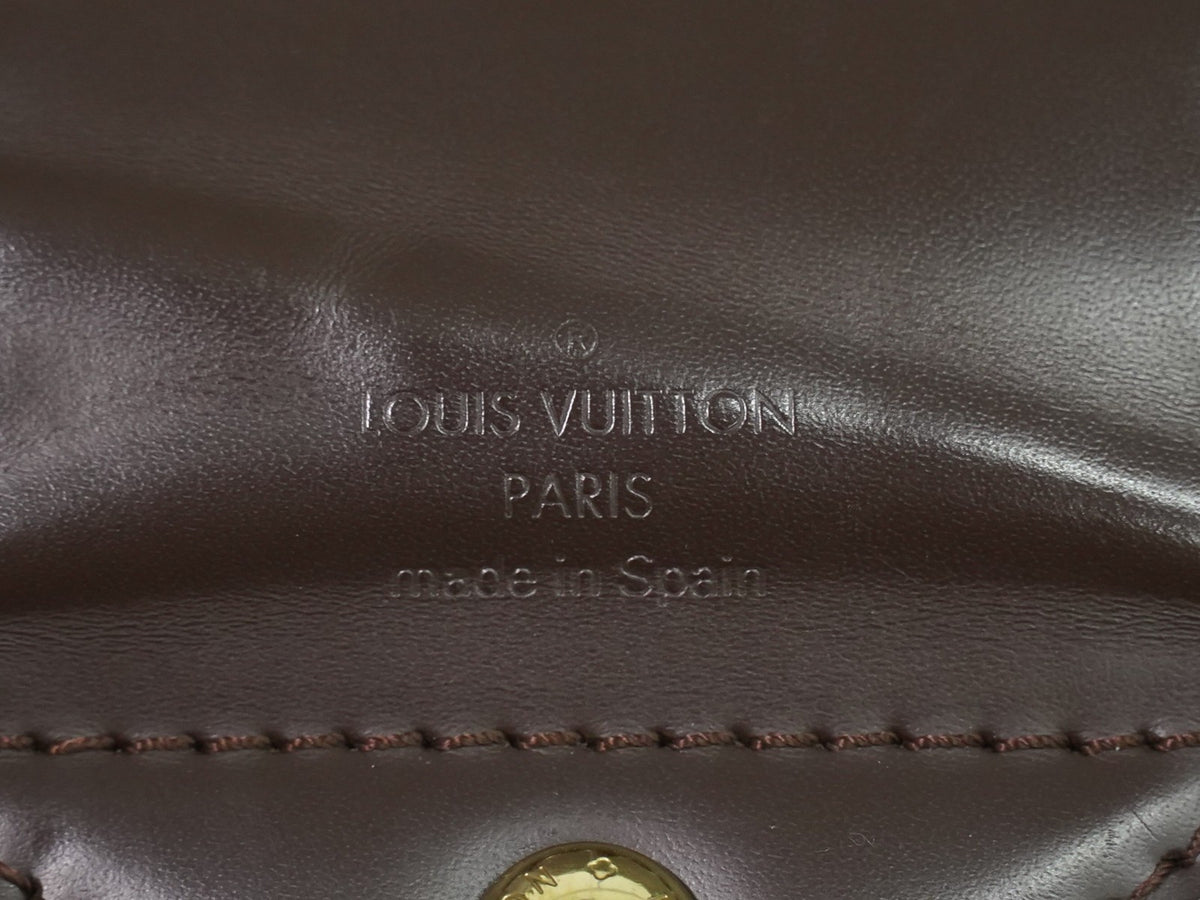 Louis Vuitton Sistina Damier Ebene, Brown, Canvas, Shoulder Bag