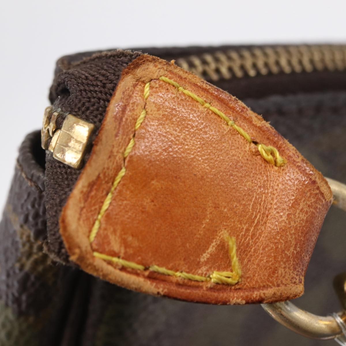Louis Vuitton Pochette Accessoires Limited Edition Monogram Graffiti, Khaki, Canvas, Clutch