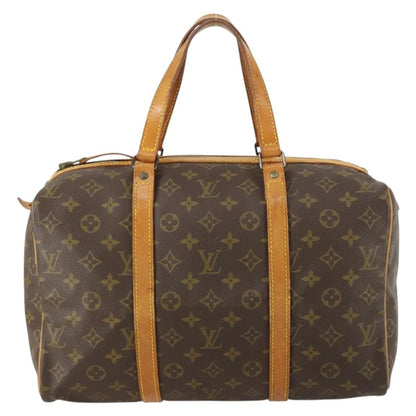 Louis Vuitton Sac Souple Handbag Monogram Canvas, BROWN, CANVAS, Handbag