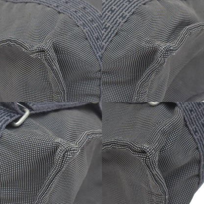 Hermes Herline Canvas, Gray, Canvas, Backpack