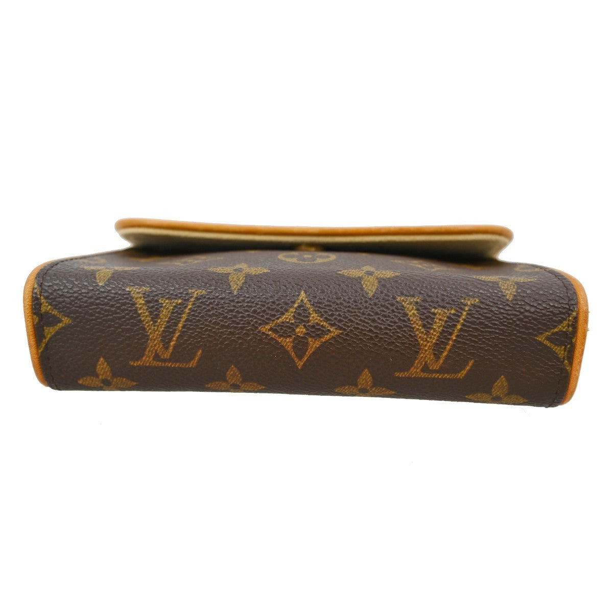 Louis Vuitton Florentine Waist Monogram Canvas, Brown, Canvas, Clutch