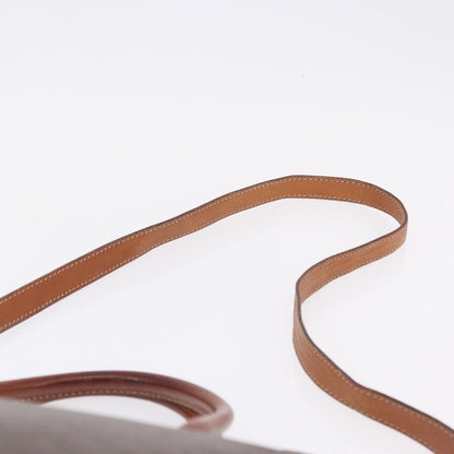 Celine Macadam Leather, Brown, PVC, Handbag