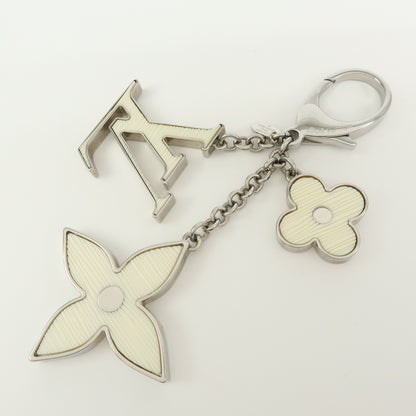 Louis Vuitton Fleur d'Epi Bag Charm Resin and Brass, White, Metal, Charm