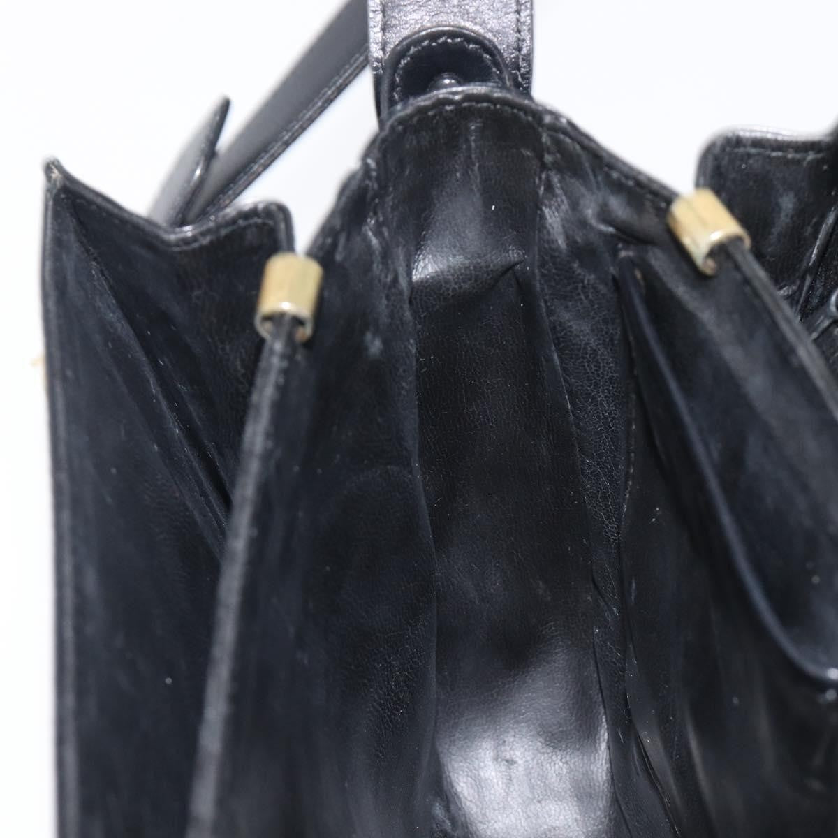 Celine Horse Carriage Leather, Black, Leather, Shoulder Bag