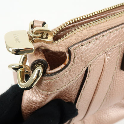 Gucci Bella Convertible Top Handle Leather, Pink, Leather, Handbag