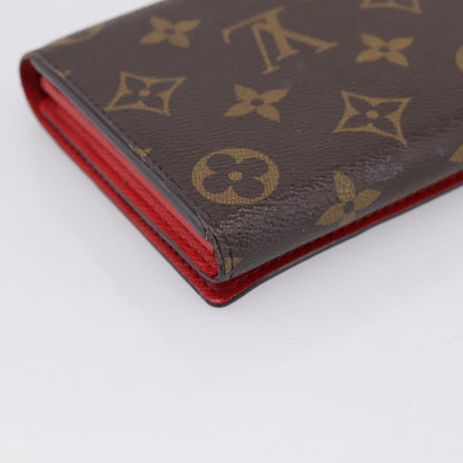 Louis Vuitton Sarah Wallet NM Limited Edition Vivienne Xmas Monogram Canvas, Brown, Canvas, Wallet